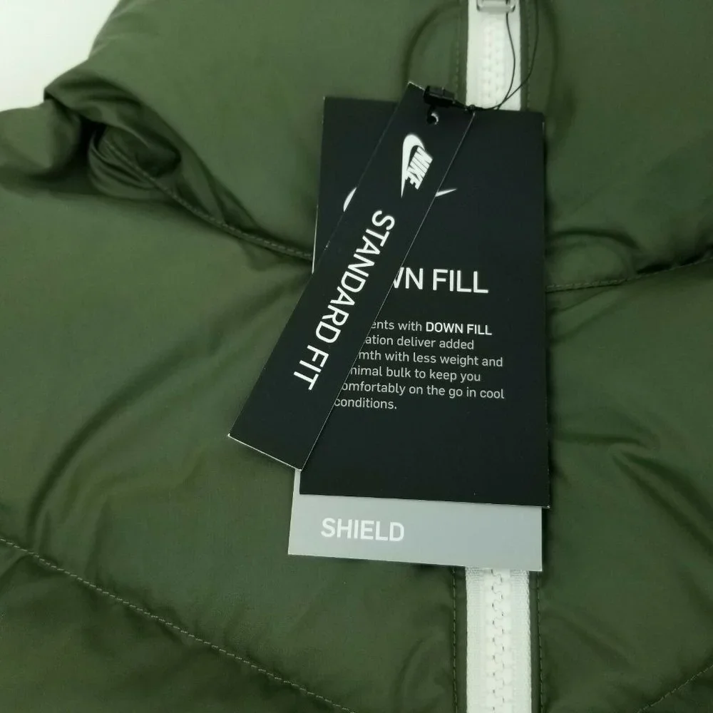 Nike Sportswear Down Fill Windrunner Twilight Marsh CU4404 380 Size Extra Small - Picture 4 of 8